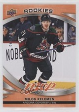 2023-24 Upper Deck MVP Rookies Orange 80/100 Milos Kelemen #230 1j40