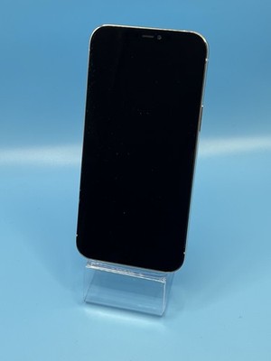 Apple iPhone 12 Pro Max 128GB Weiss 100% Battery Top Zustand FaceID Defekt