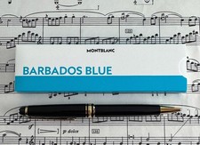 Montblanc Meisterstuck 164 Black & Gold Ballpoint Pen. Mint.