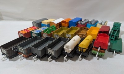 Thomas & Friends TOMY Plarail Trackmaster Freight Car Set Lot Tain