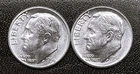 1956 P&D 10c SILVER  Roosevelt Dime Year Set. GEM  BU    (R029)