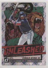 2021 Panini Donruss Unleashed Diamond Ronald Acuna Jr #UNL5 qd3