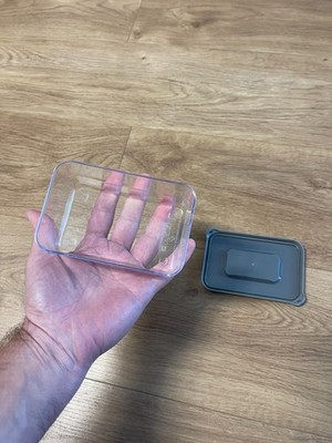 Tupperware Behälter Lebensmittel zum Arbeiten