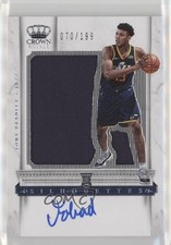 2017-18 Panini Crown Royale Rookie Silhouettes 70/199 Tony Bradley #220 Auto 2ct