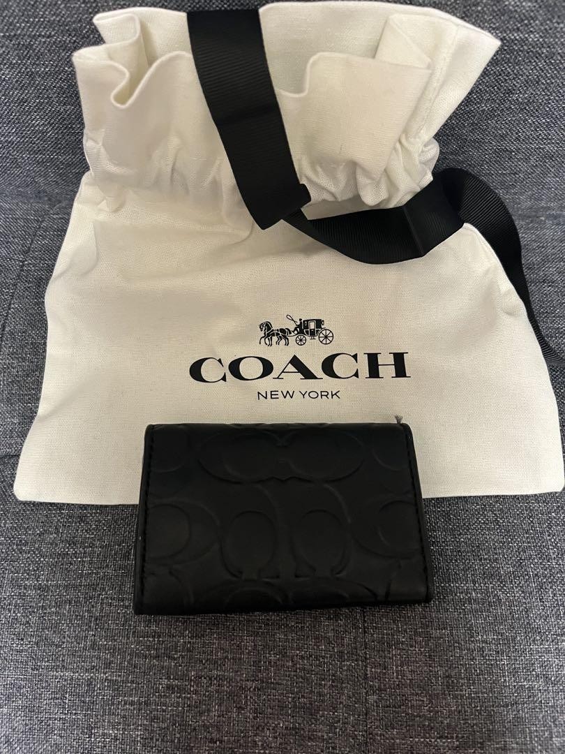 小物 COACH leather key case Coach Leather Key Case | eBay