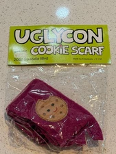 Uglydoll Limited Edition RARE Uglycon Cooke Babo Scarf Limited to only 50 pieces