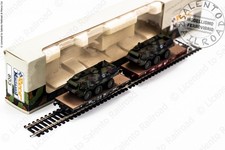 Roco 803 - H0 1:87 - Set 2 carri pianale militari con APC TPz Fuchs Bundeswehr -