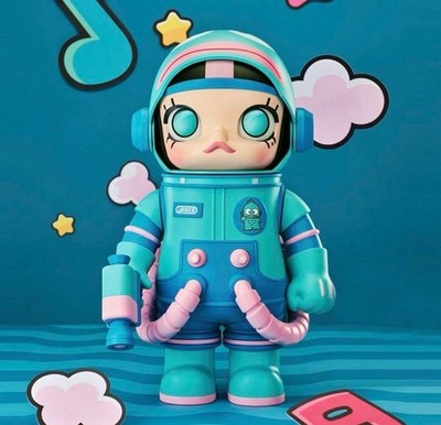 Authentic Sanrio Mega Space Molly 400% Hangyodon Secret New | eBay