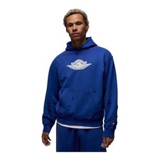 MENS JORDAN RARE AIR FLEECE PULLOVER HOODIE DEEP ROYAL IB3003-485-SIZE 2XL