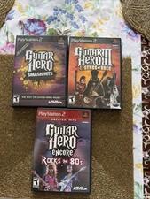 Guitar Hero: Smash Hits (Sony PlayStation 2, 2009) with manual LOT