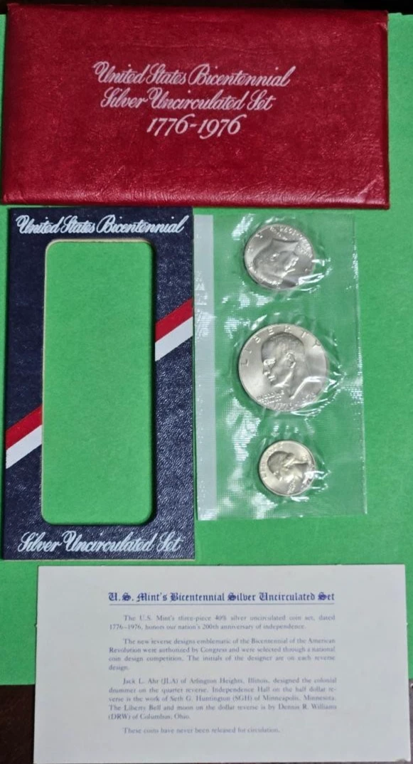 Uncirculated Silver 1976 US Coin Mint Sets for sale | eBay
