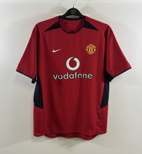 Manchester United Home Football Shirt 2002/04 Adults Medium Nike B606