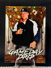 2026 Topps Series 1 Celebration #GD-7 Aaron Judge Gameday Drip Insert Yankees
