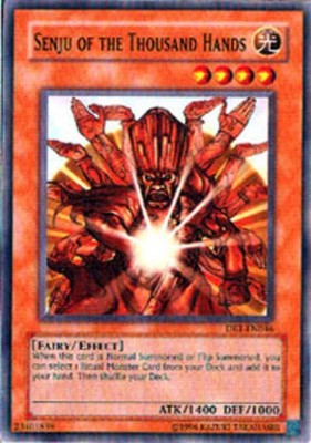 Senju of the Thousand Hands - DB1-EN046 - Common - Unlimited Edition - Damaged