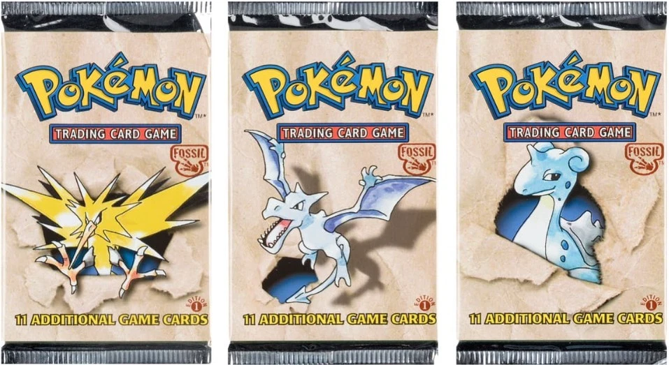Pokmon Sealed Fossil Booster Packs for sale - eBay
