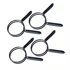 4 In. Double Loop Quick Release Hose Clamps for Dust Collector, Dust Collection