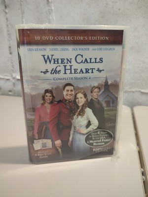 DVD-WCTH: Complete Season 4 Collector's Edition 10 DVD When Calls The Heart NEW