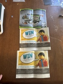 LEGO Minecraft 21126 And 21130 Manual - Manual Only / No LEGO Set