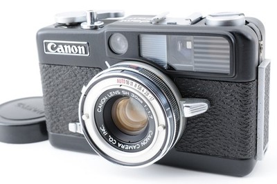 フィルムカメラ Canon demi EE17 30mm f1.7 Black Paint N MINT] Canon Demi EE17 35mm Black paint Half Frame Film Camera