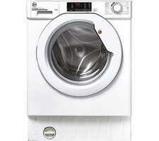 Image of Hoover H-Wash 300 8kg 1400rpm Integrated Washing Machine - White HBWS48D1W4J-80