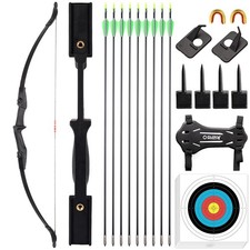 LWANO Bow and Arrow Set for Adults - Archery Takedown Recurve Bow Set for Beg...