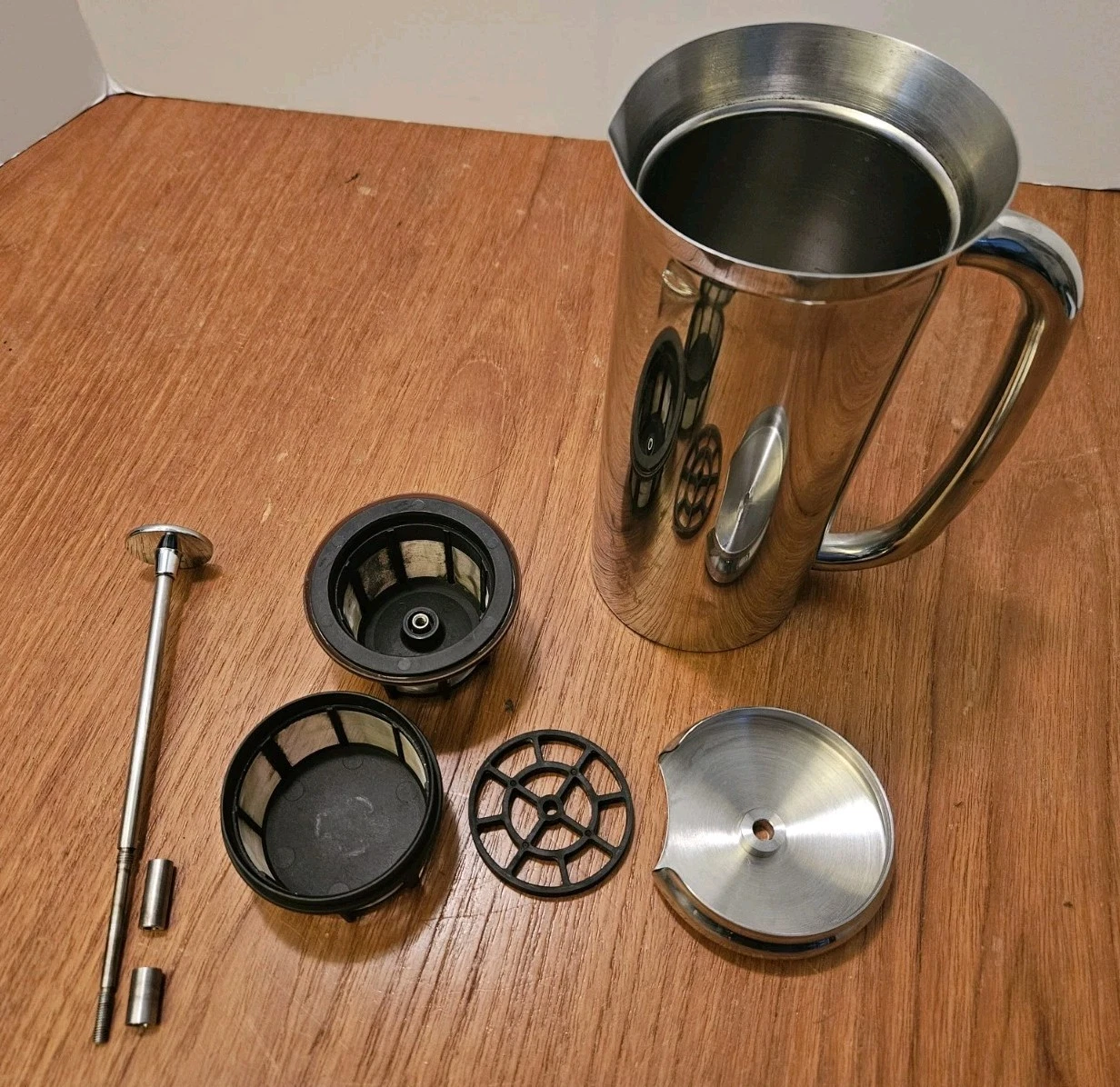 ESPRO French Press Coffee Maker Stainless Steel Micro Filtered