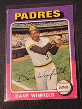 1975 Topps Baseball - #61 Dave Winfield - San Diego Padres VG-EX Condition 