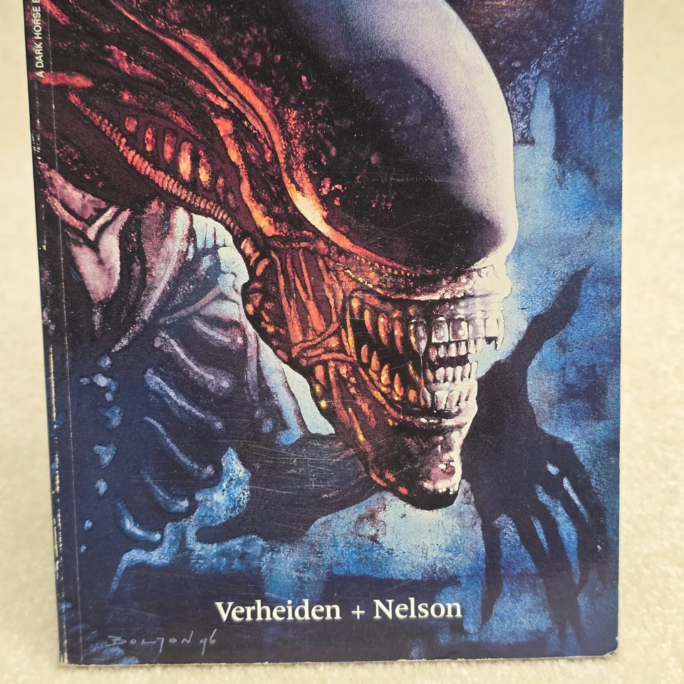 Aliens Outbreak TPB GN Dark Horse Comics 1996 1st Print Verheiden OOP - Image 3 of 4