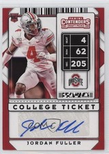 2020 Contenders Draft Picks College Ticket Jordan Fuller Rookie Auto RC 00jz