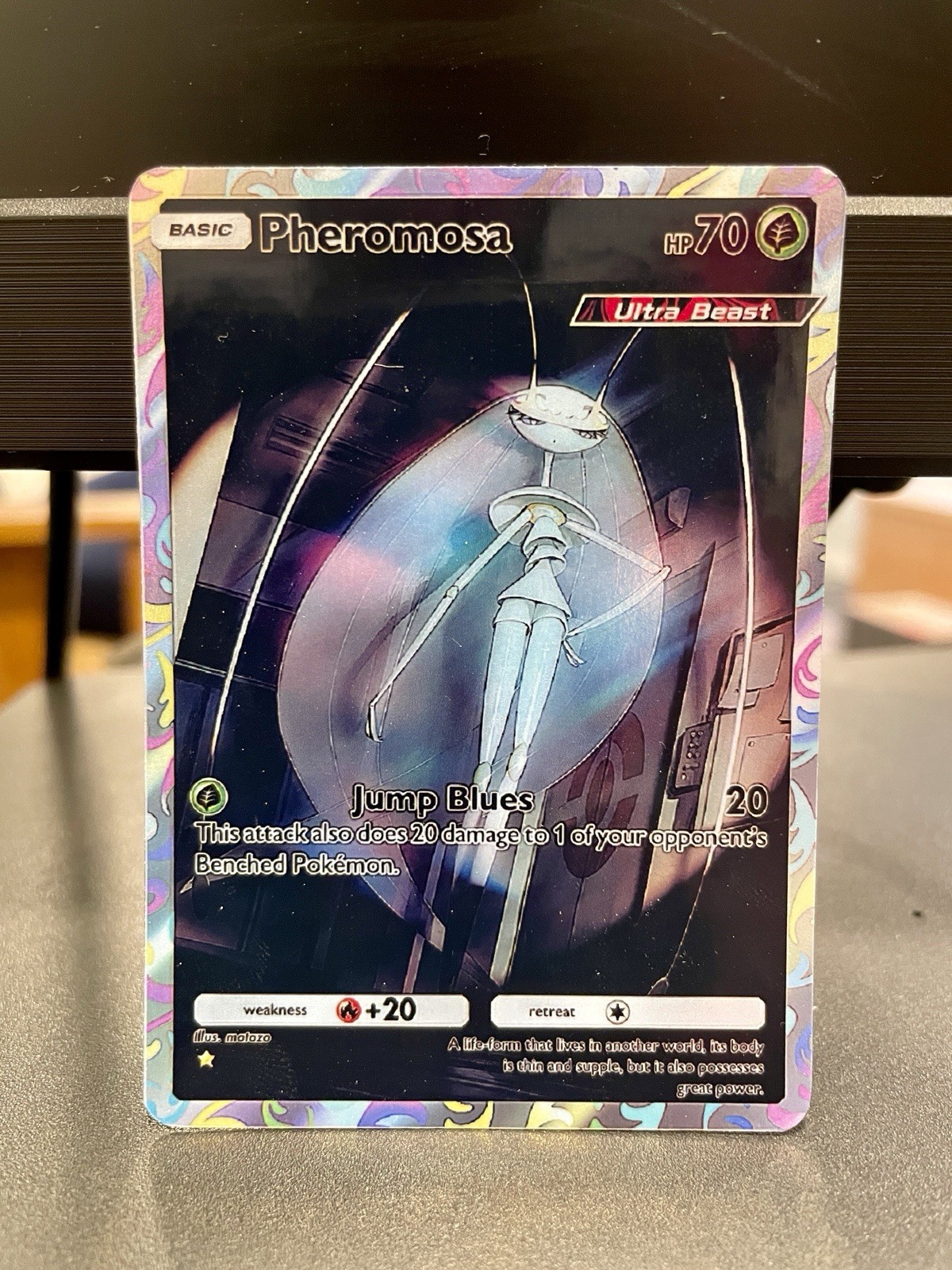 Pokemon TCG Pocket Pheromosa Holographic Illustration Rare - Fan Art