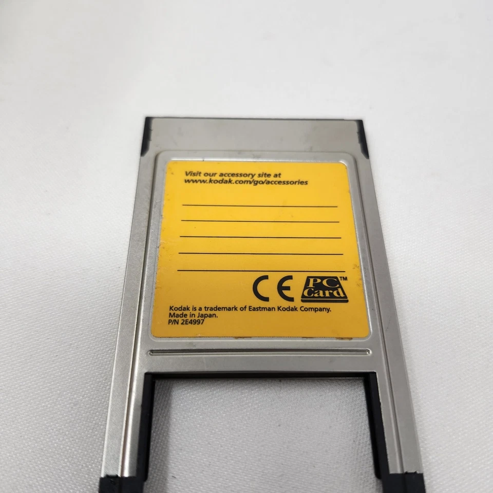 Set of 2 Kodak Model 1561596 Part # 2E4997 Picture Card Adapters PCMCIA #8326 - Image 4 of 4