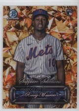 2024 Bowman Chrome Sapphire Edition Selections Gold /50 Ronny Mauricio Rookie RC