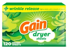 Gain Original Dryer Sheets, 120 Count
