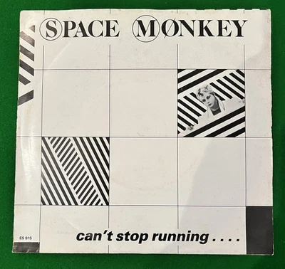 SPACE MONKEY " Can't Stop Running " White Epic Label 7" VINYL Australian Promo - image 1 of 3