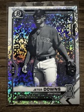 2021 Bowman Chrome - Prospects Jeter Downs #BCP-169 Black & White...