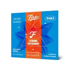 guitar strings, Acoustic guitar strings with phosphor bronze coating, Excelle...