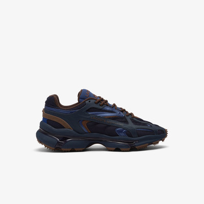 Lacoste L003 2k24 Trainers in Navy/Dark Brown Shoes