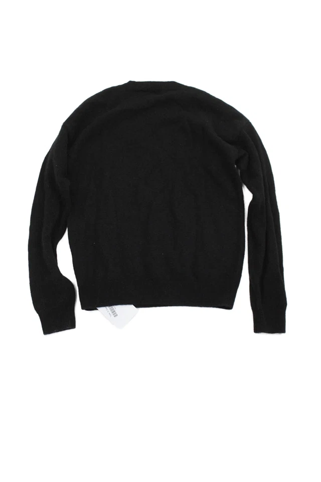 Autumn Cashmere Childrens Girls Skull Graphic Long Sleeves Sweater Black Size 12 - Image 2 of 3