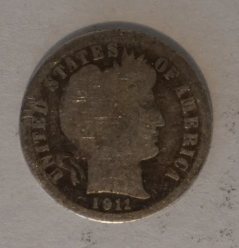 1911 barber dime