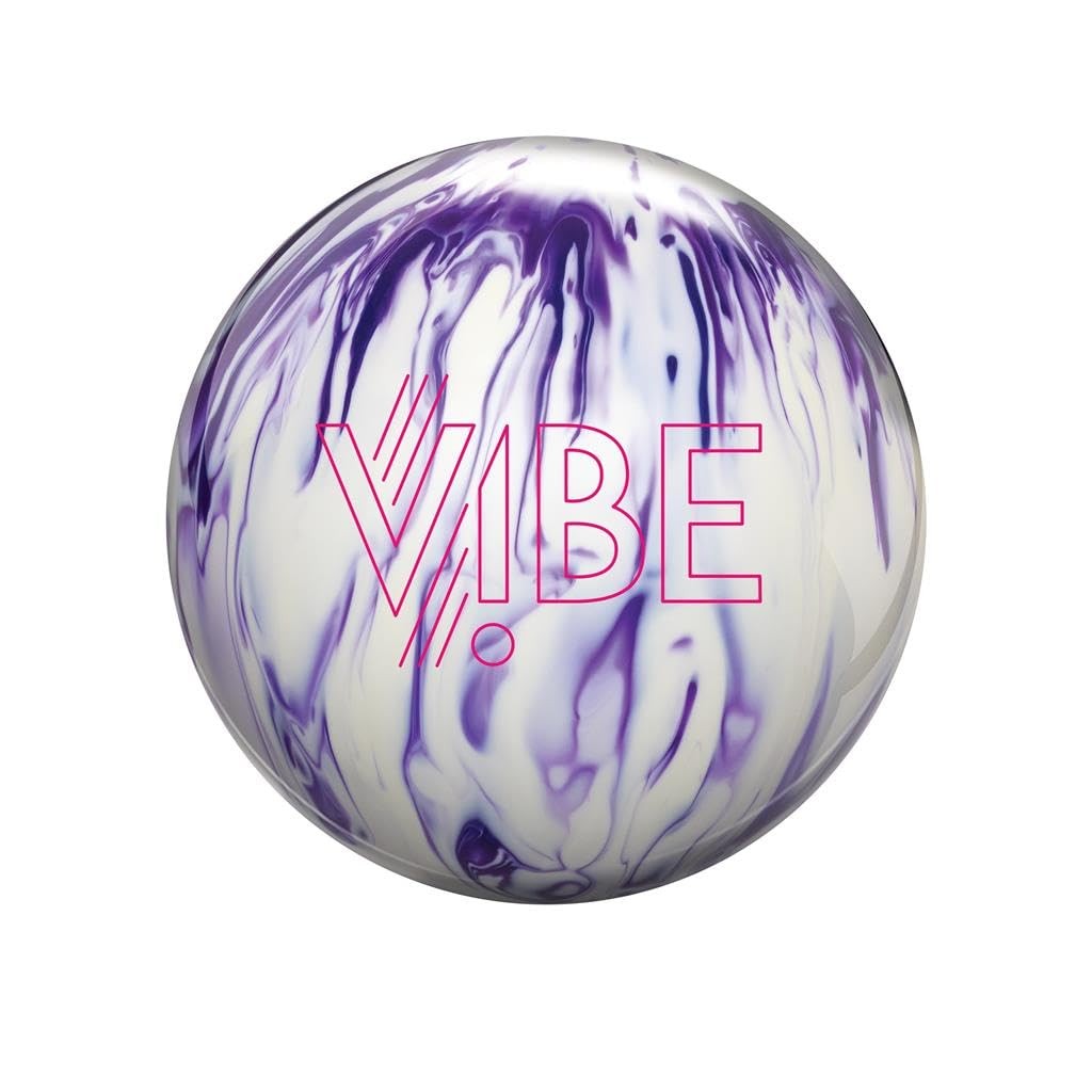 Hammer PRE-DRILLED Arctic Vibe Bowling Ball  Snow/Purple 15l