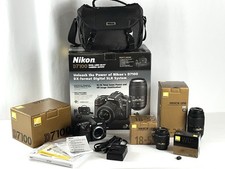 Nikon D7100 Bundle 2 Lenses Manuals and More Original From Costco 1699