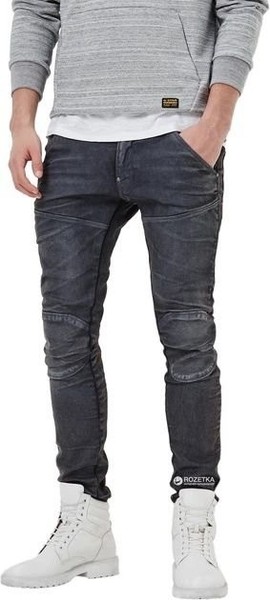 Men G-Star Raw Jeans Grey Denim 34