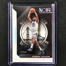 2022-23 Noir Andrew Wiggins Base Association Edition Holo Silver 18/49