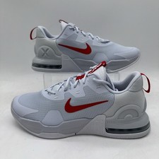 Nike Mens Size 11.5 Air Max Alpha Trainer 5 (DM0829 012)Grey/Red Running Sneaker