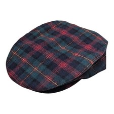Pendleton Wool Blend Plaid Driving Cap Newsboy Hat Classic Style Small
