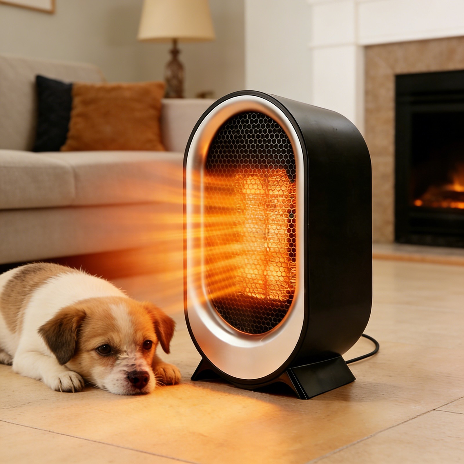 With Thermostat, 1200w/800w Safe And Quiet