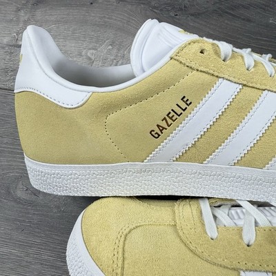Adidas Gazelle 'Light Gold / Almost Yellow / White' - Size UK 10 / EU 44 2/3  | eBay UK