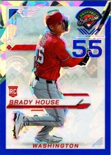 Brady House 2025 Prospect Edition Blue Ice Holo Prospect Ticket RC 085/299 #124