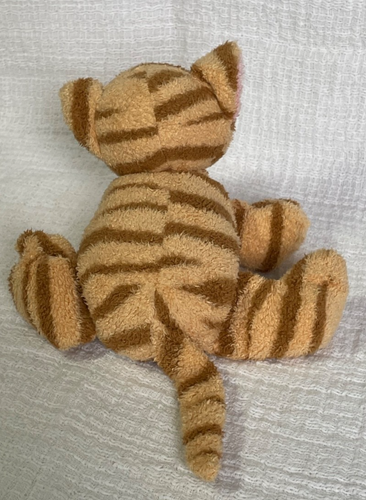 Russ Berrie Luv Pets - Orange Striped Tabbies Cat - Beanie Plush 5" - Picture 3 of 8