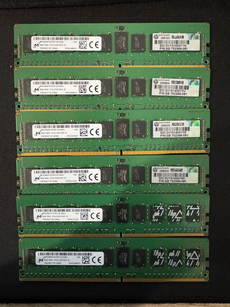 Las mejores ofertas en SDRAM DDR4 de computadora 8GB Micron | eBay
